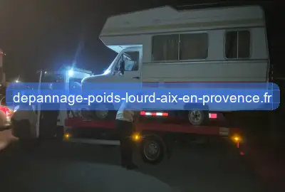 Remorquage campingcar